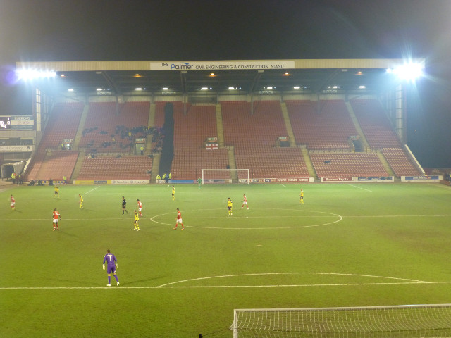 The North Stand During the Match